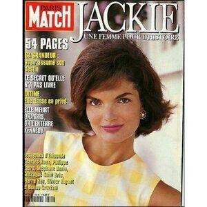 PARIS MATCH 2349 Jackie Kennedy Onassis Rizzo Lenine